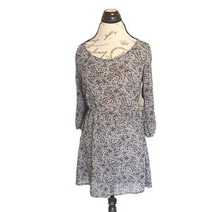 American Eagle Outfitters Don't ask Why Dress One size Sheer Lined Phoebe Buffay